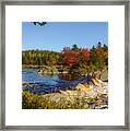 Another View Of Liscombe Falls Framed Print