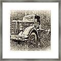 Antique 1947 Mack Truck Framed Print