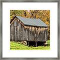 Antique Barn Framed Print