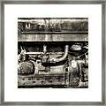 Antique Farmall Engine Framed Print