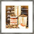 Antiques In The Brewhouse Framed Print