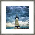 Any Port In A Storm Framed Print