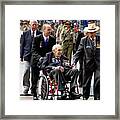 Anzac Day March Ww2 Merchants We Admire And Respect Framed Print