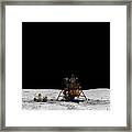 Apollo 16 Landing Site Panorama Framed Print