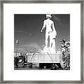 Apollo At Fontaine Du Soleil, Nizza, France Framed Print