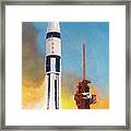 Apollo's Forgotten Rocket Framed Print
