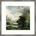 Approaching Storm Clouds Framed Print