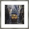 April 4. 2015 - Csx Loaded Coal Train T087 Framed Print