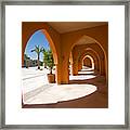 Modern Arabic Architecture In El Gouna #3 Framed Print