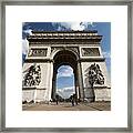 Arc The Triomphe Paris Framed Print