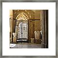 Arch Of Public Library Brindisi Italy Framed Print