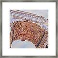 Arch Of Titus One Framed Print