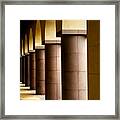 Arches And Columns 2 Framed Print