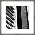Architectural Pattern Study 3.0 Framed Print