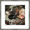 Are You Haunted Or Haunting Framed Print