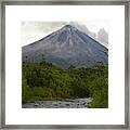 Arenal By Day Framed Print