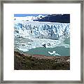 Argentinian Glacier Framed Print