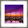 Ariana's Sunset Framed Print