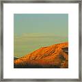 Arizona Hills Framed Print