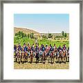 Army 7th Cavalry And Plains Indians 1 Framed Print