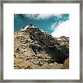 Around Holy Kailas Himalayas Tibet Yantra.lv Framed Print