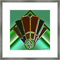 Art Deco Fan 11 Framed Print