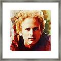Art Garfunkel, Music Legend Framed Print