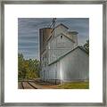 2008 - Aside The Tracks In Mayville Framed Print