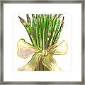 Asparagus Bouquet Framed Print