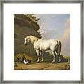 At The Stable Door 1848 Framed Print