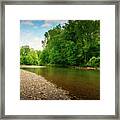 At Waters Edge Framed Print