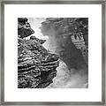 Athabasca Falls Framed Print