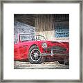 Austin Healey Chalk Study 4 Framed Print