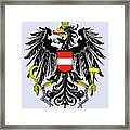 Austria Coat Of Arms Framed Print