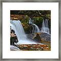 Autumn At Jackson Falls Framed Print