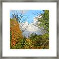 Autumn Breeze Nature Art Framed Print