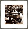 Autumn Chores Framed Print