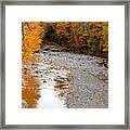 Autumn Creek 9 Framed Print