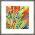 Autumn Flame Framed Print