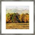 Autumn Impression 4 Framed Print