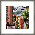 Autumn In Bellagio Framed Print