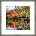 Autumn In Chico Framed Print