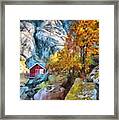 Autumn In Nusfjord Framed Print