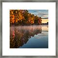 Autumn Lake 1 Framed Print