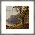 Autumn On The Hudson Framed Print