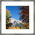 Autumn Peaks Framed Print