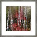 Autumn Water Color Framed Print