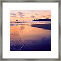 Awesome Zipolite Sunset 2 Framed Print