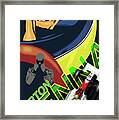 Ayrton Senna Framed Print