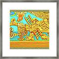 Aztec Fantasy Framed Print